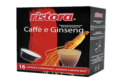 16 Capsule Ristora Ginseng compatibili A Modo Mio - Covim, i migliori caffè  del mondo col cuore italiano: miscele, capsule, cialde